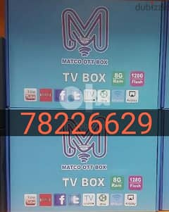 new android box available all tv chnnls 1 year subscription