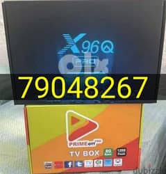 Latest android box 8gb ram 128gb rom with 1 year subcription