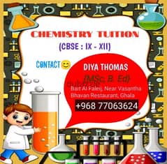 CHEMISTRY TUTOR