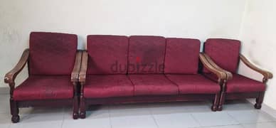 Wooden sofa for sale 0