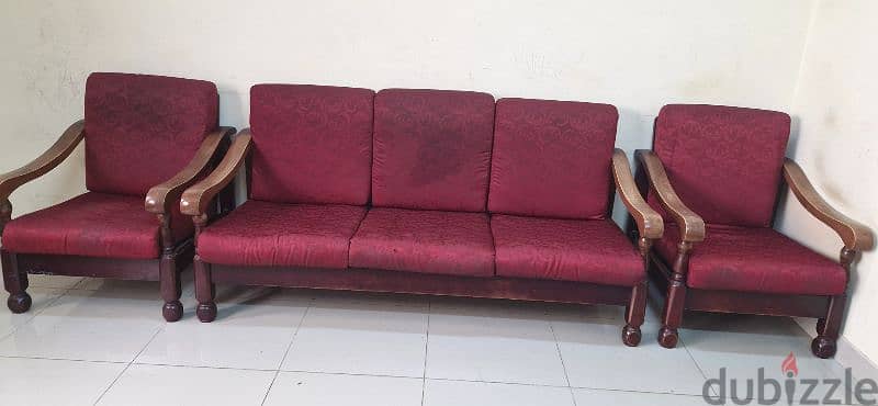 Wooden sofa for sale 3