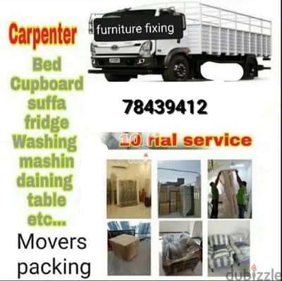 muscat furniture house shiftingg low price