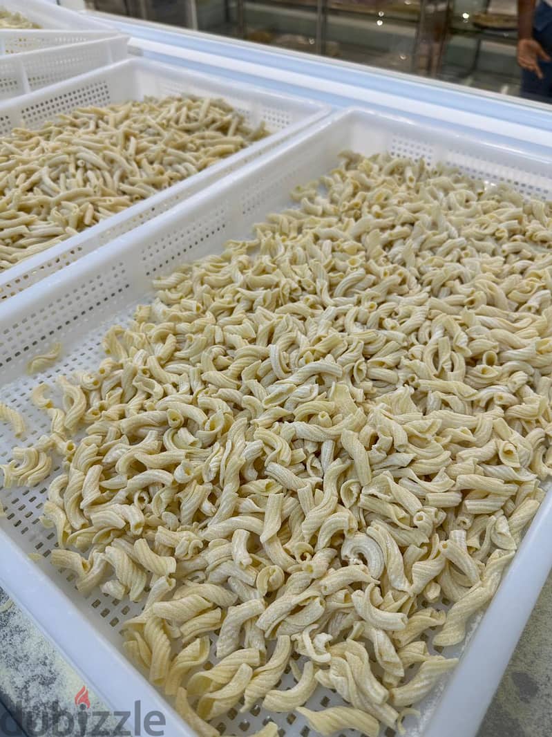 We supply fresh pasta in grams and kilograms 11