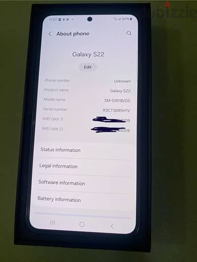 Samsung Galaxy S22 128 GB سامسونج