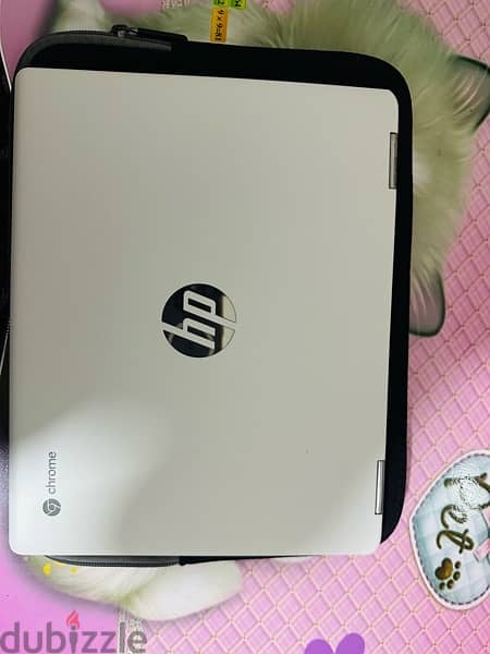 HP CHROMEBOOK TOUCHSCREEN WITH 360 DEGREE ROTATABLE LIKE NEW 5