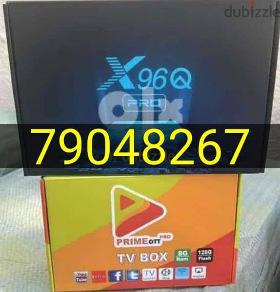 Android box 4K dual band subscription 1 year 0