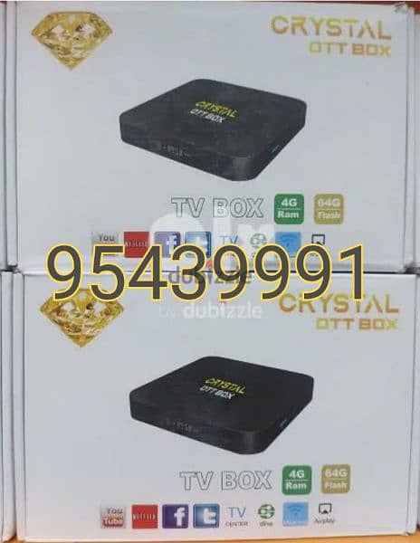 Android box New With 1year subscription All countries channels 0