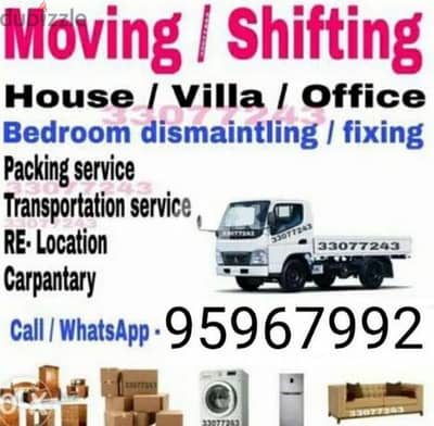 House shiffting office shiffting furniture fixing transport