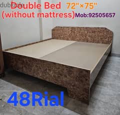 Double Bed 72x75