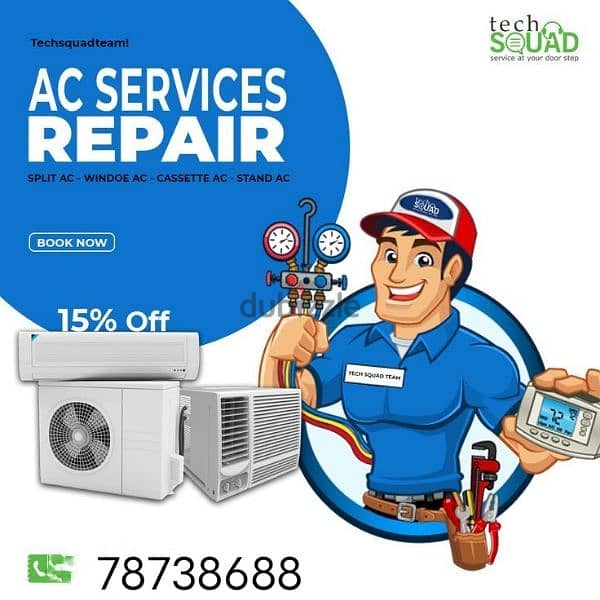 AC service at suitable price 0