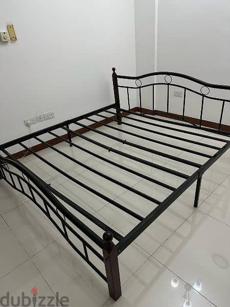 Steel Bed king size 1