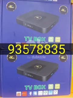 new WiFi android TV box all world contery TV channel movie one year 0