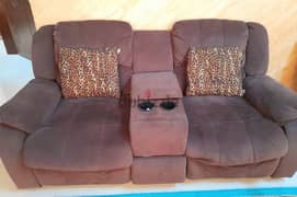 Six piece reclyner sofa set price negotiable extremely comfortable. . 0
