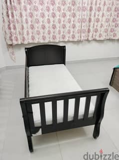 Used Medicated matress and kids bed with mattress