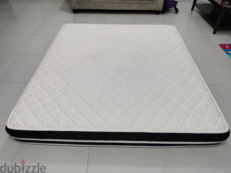Used Medicated matress and kids bed with mattress 3