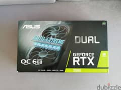 Asus Dual Geforce RTX 2060 6GB OC GDDR6