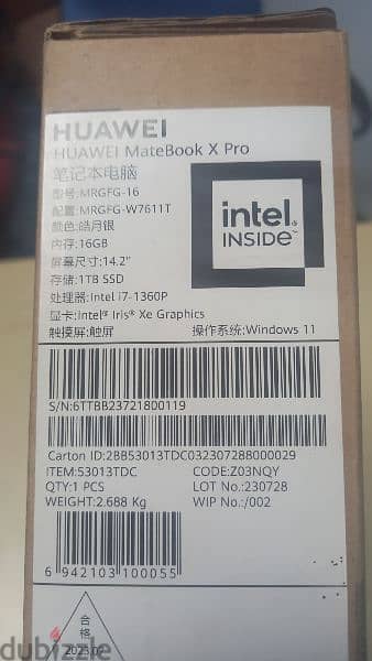 Huawei Matebook X Pro 3