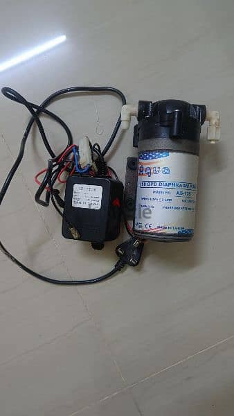 RO plant pump with electrical adopter 2