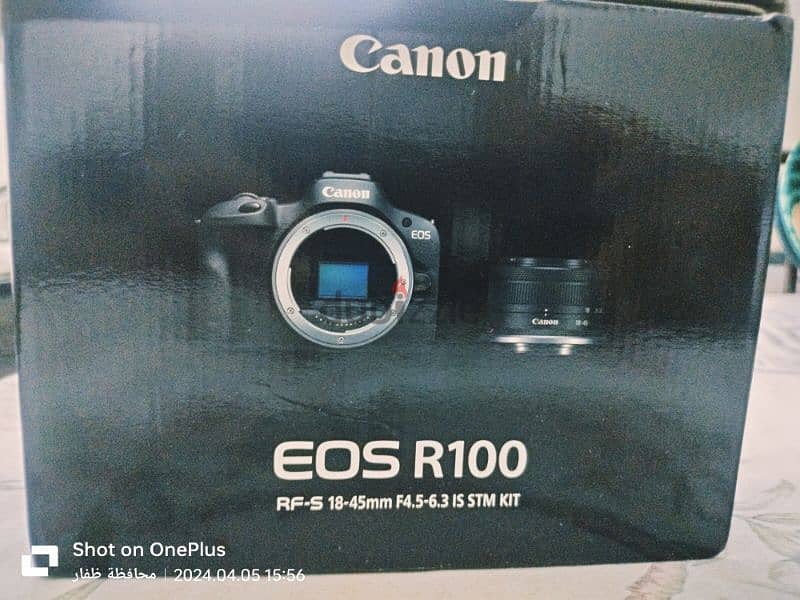 CANON R 100 kit lens  with cleaning kit available 1