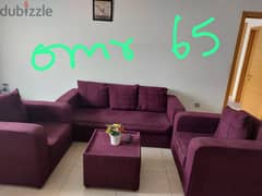 3+2 sofa with center table