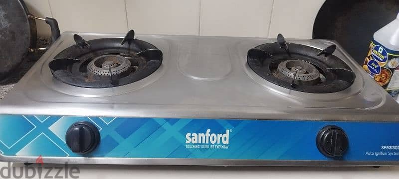 Sanford auto ignition 2 burner Gas stove for Sale 1