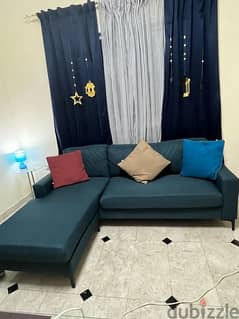 corner sofa  purchaed  from home centre  in very  good condition