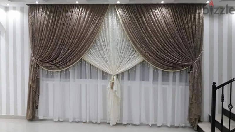 curtains making and fixing carpet, wallpaper, Sofa, blinds all fixing, 6