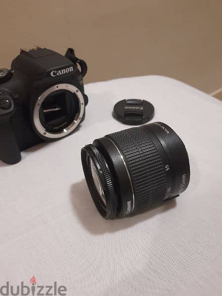 Canon DSLR 2000D Camera, EF-S 18-55 III kit
+ Promage Camera Tripod 4