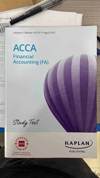 acca books f1 fa1 with exam kit 2