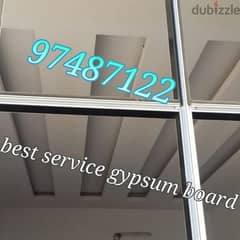 professional service gypsum board working and painting 0