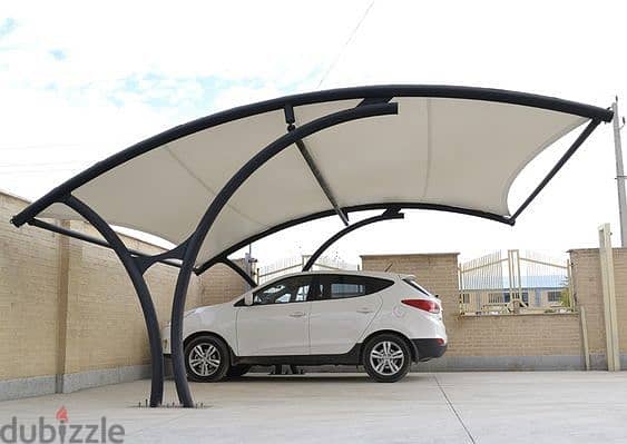 We are making Car parking shades for low price in Oman. 1