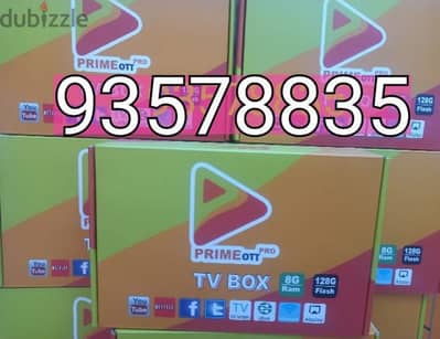 Yellow model Android Box All Country Channel Working Year Subscription