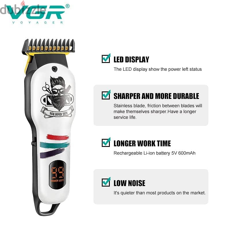 Vgr professional hair trimmer v-971 (Brand-New) 1