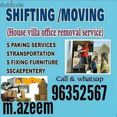 mover and packer traspot service all oman ty
