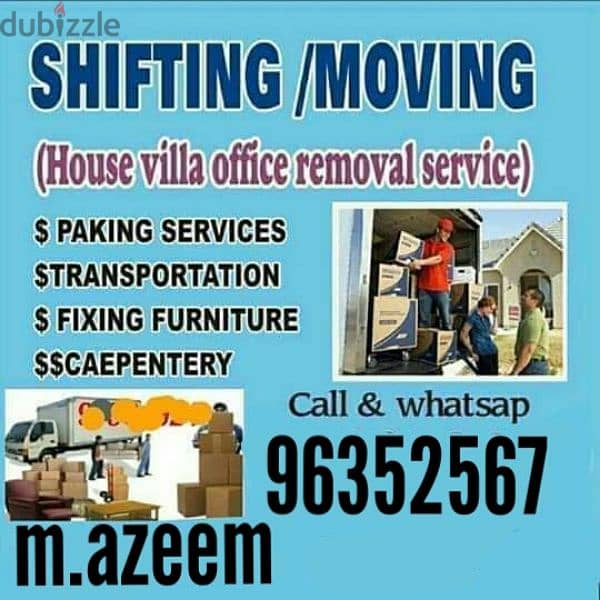 mover and packer traspot service all oman ty 0