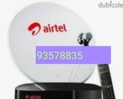 Home service Nileset Arabset Airtel DishTv osn fixing and setting