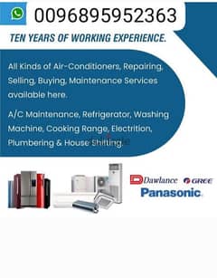 aircondationer refrigrater repair and service and installatoin