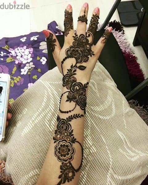 Henna art for eid !!! 16