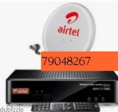 Nilsat arabsat dish Airtel pakast tata saky All satellite