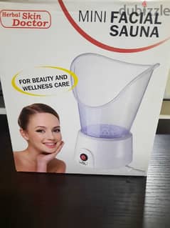 facial sauna and wavy hair iron 0
