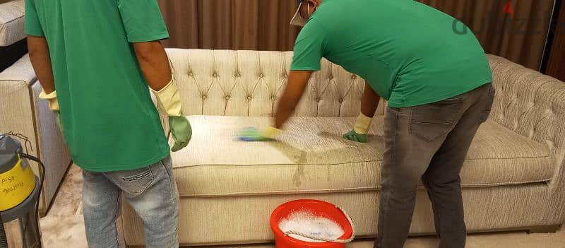 Sofa carpet cleaning 1