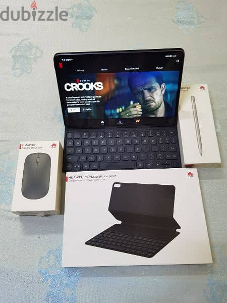 Huawei Matepad pro 10.8 with keyboard and all accessories 1