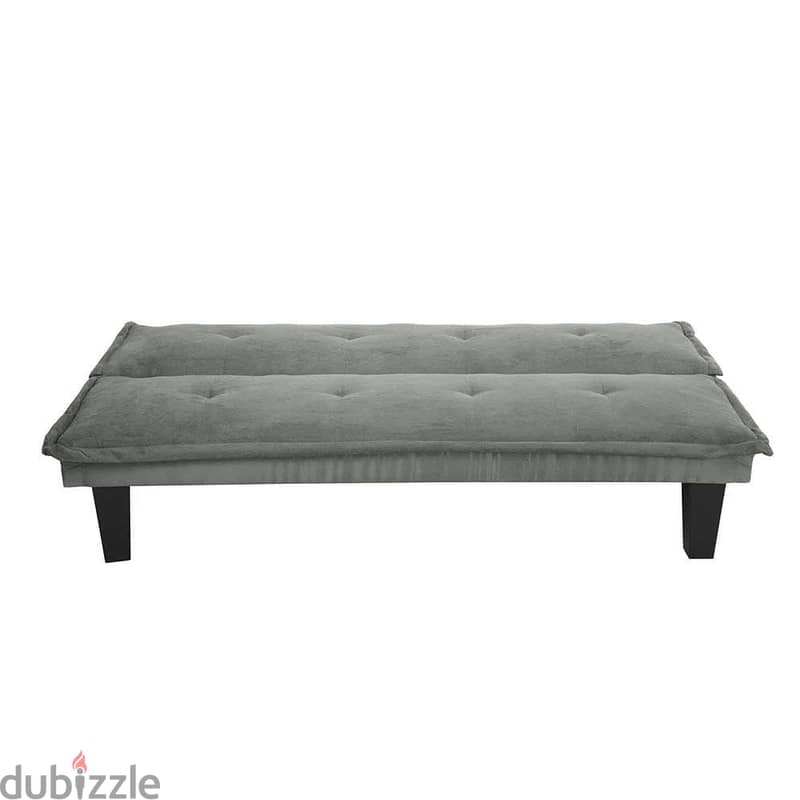 3-Seater Manolo Fabric Sofabed - Grey 5