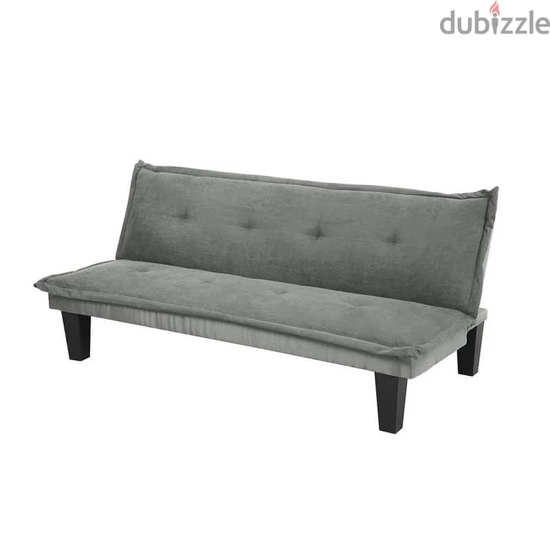 3-Seater Manolo Fabric Sofabed - Grey 8