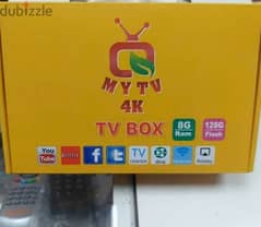 Android box New With 1year subscription. all countris 0