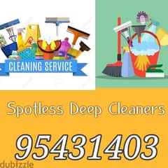 One time deep cleaning services