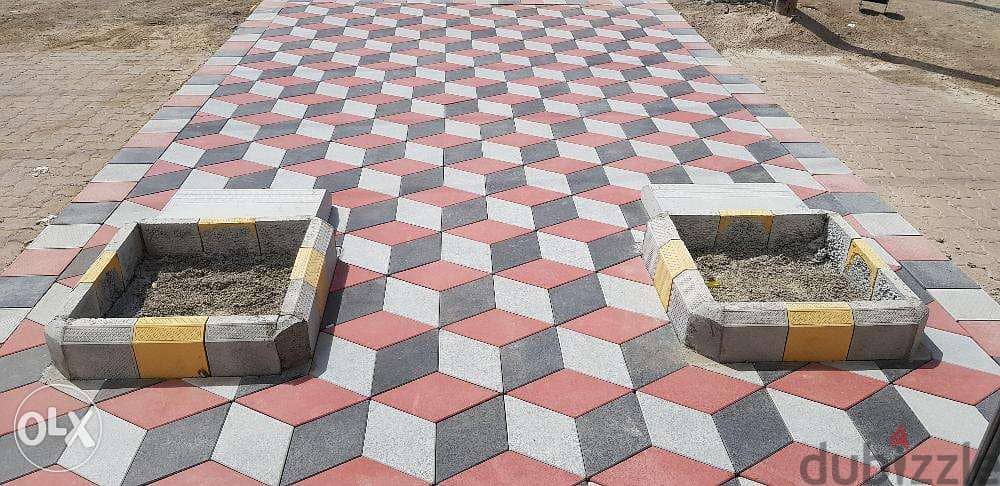 INTERLOCK PAVING BLOCKS انترلوك ذو جوده عاليه 3