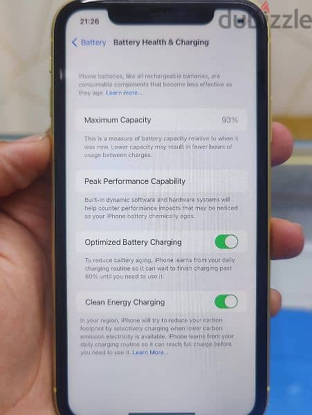 IPhone 11 128GB Battery Health 93% In Good Condition 
For Sale 6
