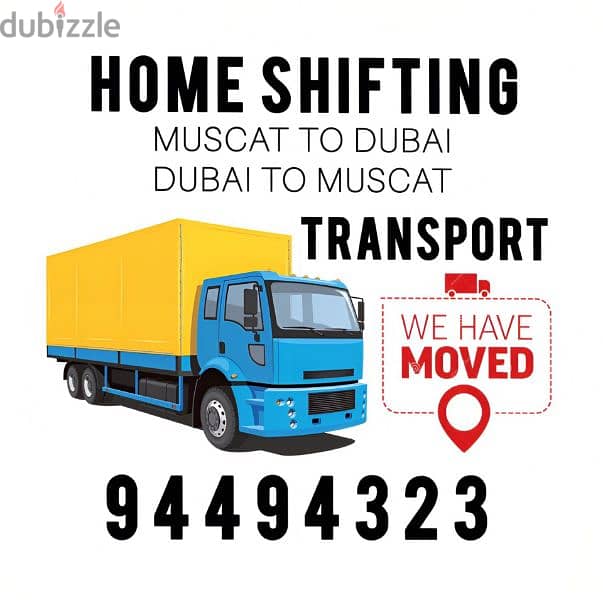 Best Dubai T0 Muscat Transport Company ( Warehouse Storage Available) 0