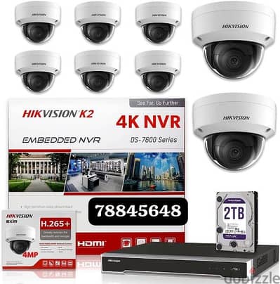 CCTV cameras Hikvision networking voice deta points door